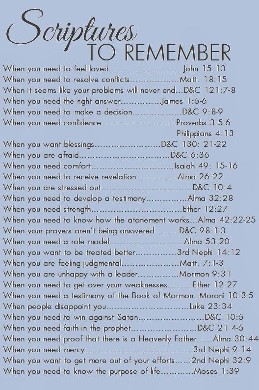 Bible Emergency Numbers Printable